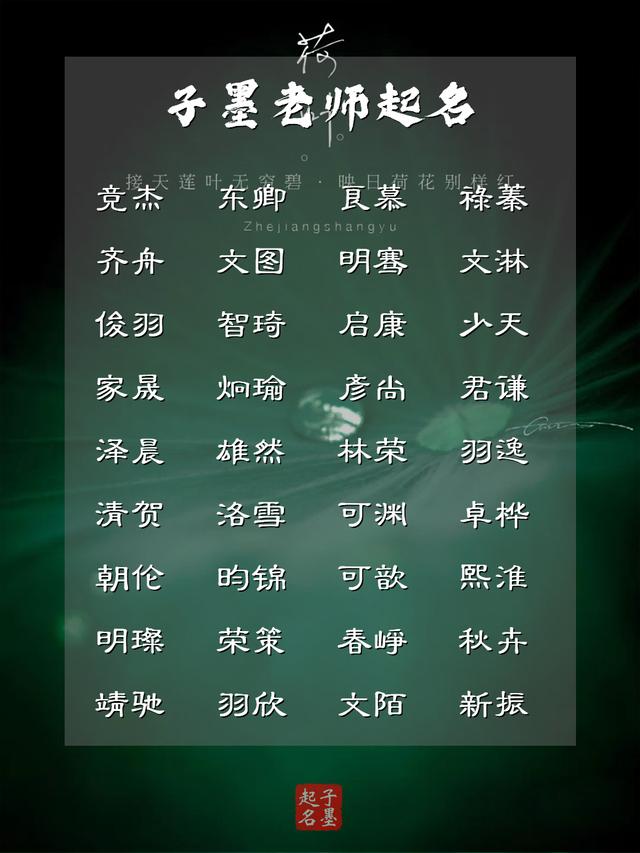 無用之用，方為大用，少見而不怪的男寶寶名字