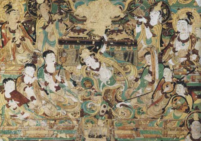 敦煌壁畫(huà)里的“燕樂(lè)”，曾處于世界藝術(shù)之巔