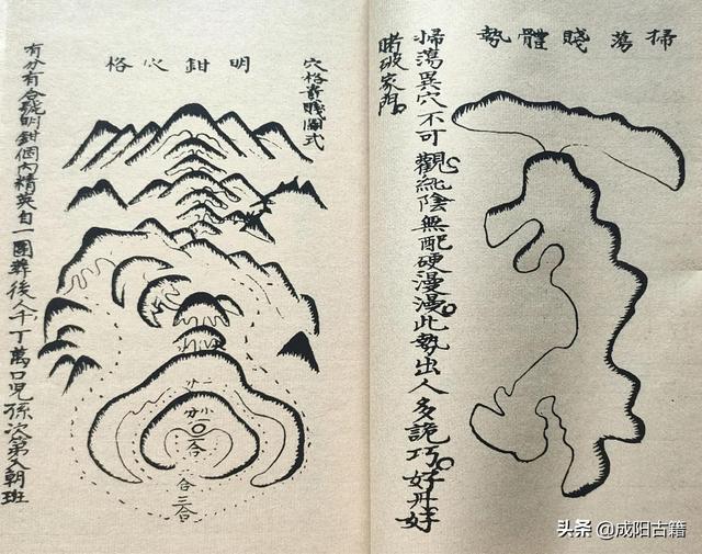 二十四龍入首作穴，九星變體葬法，太極圖說八卦序論等，圖文并茂