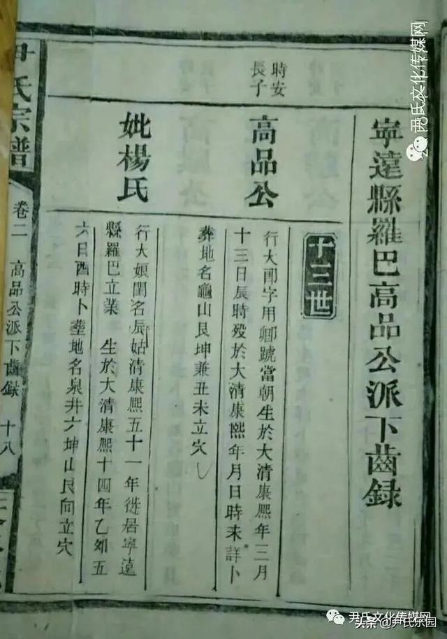 _《永州市尹氏概覽》(第五修版)六、寧遠(yuǎn)縣尹氏支系村落