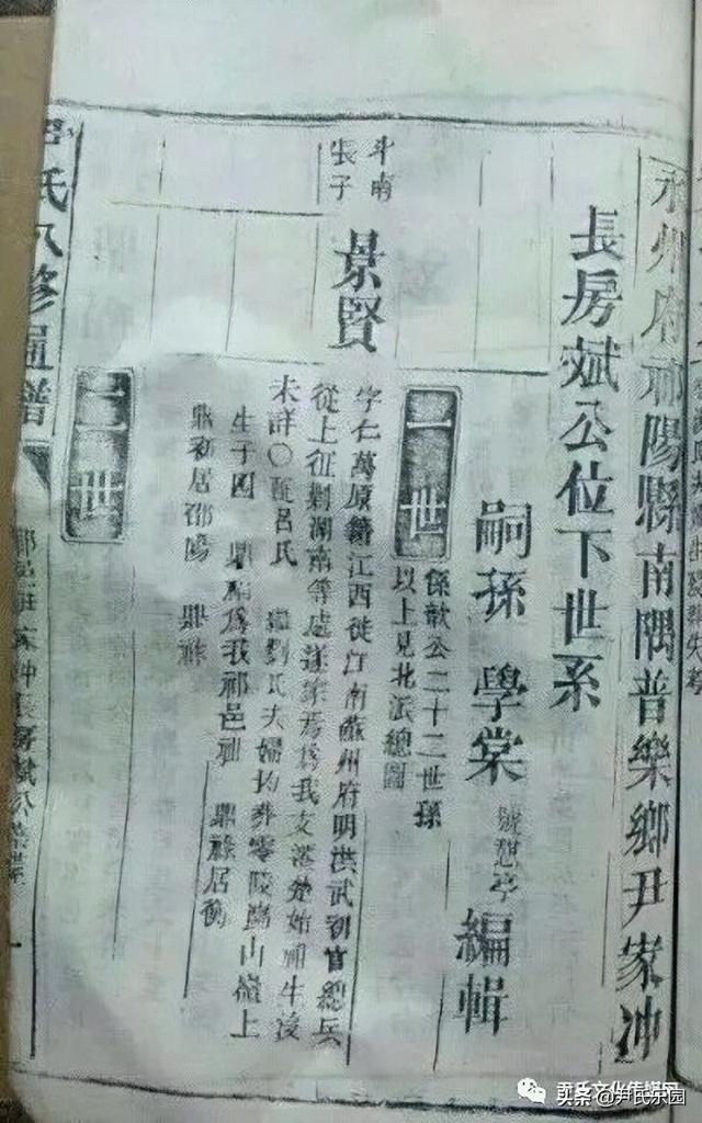 _「尹氏源流」《永州市尹氏概覽》之祁陽尹氏支系簡介
