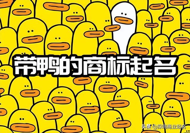 帶鴨的商標(biāo)名字有哪些-怎么取