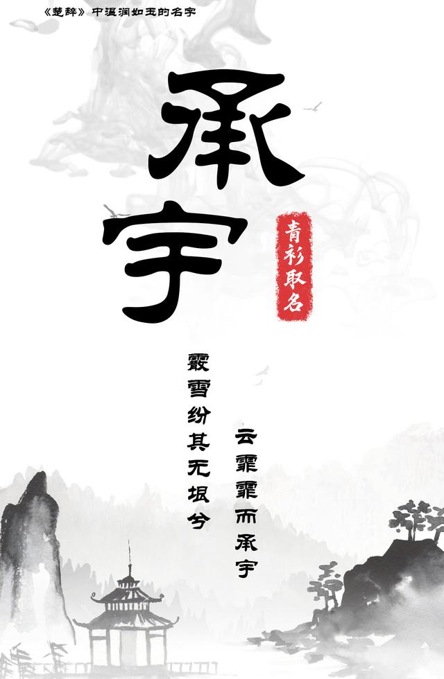 《楚辭》里那些取給寶寶溫潤(rùn)如玉的名字