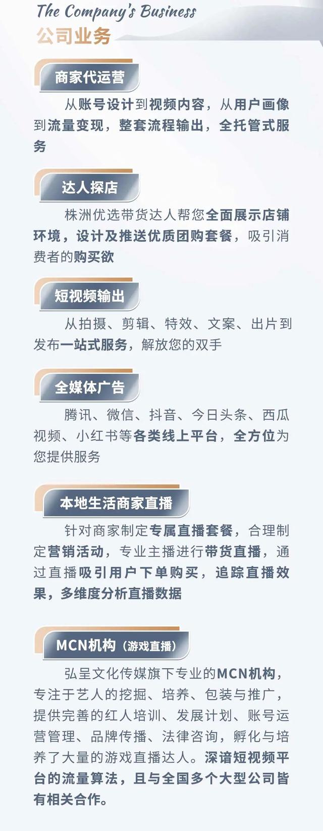 公司介紹丨湖南弘呈文化傳媒