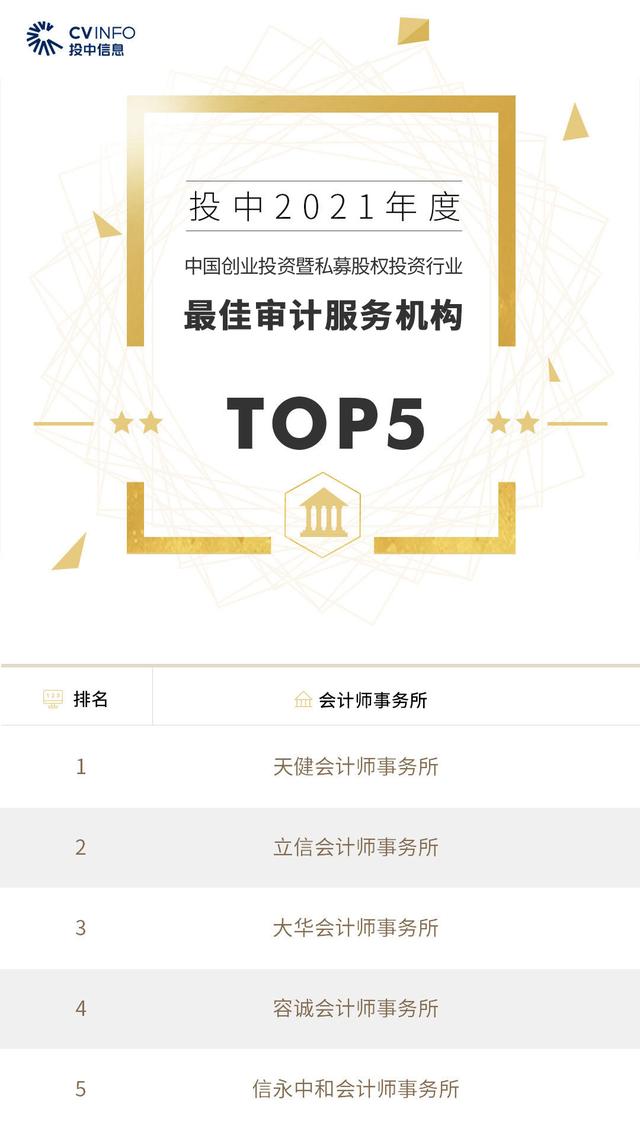 投中2021年度榜單發(fā)布