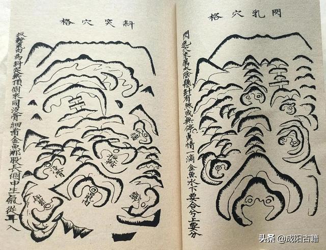 二十四龍入首作穴，九星變體葬法，太極圖說八卦序論等，圖文并茂