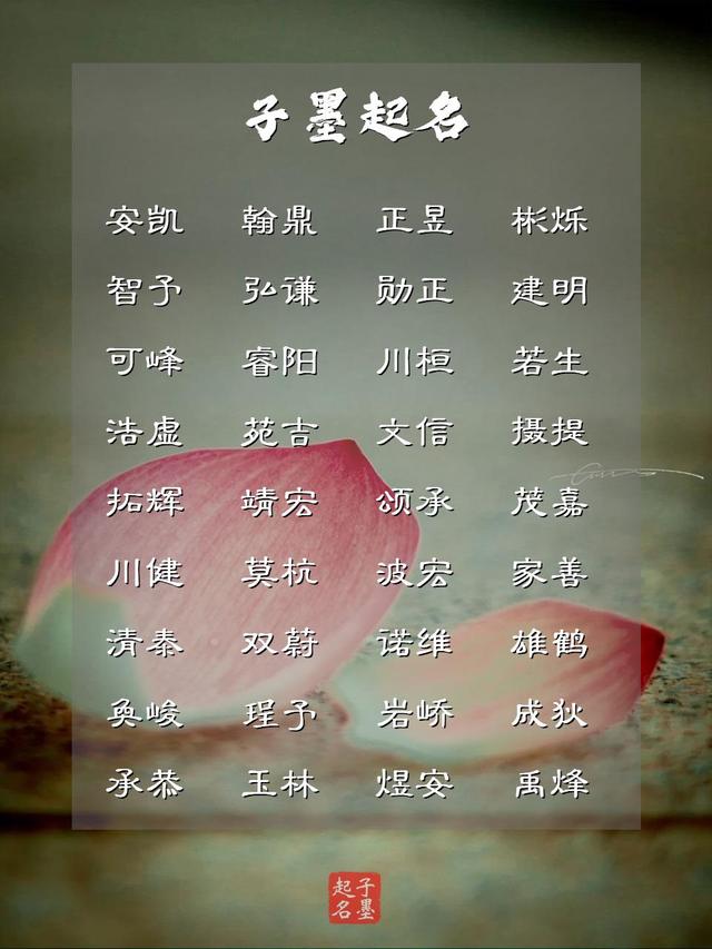 從山水自然之中，為男寶寶起名獲取靈感