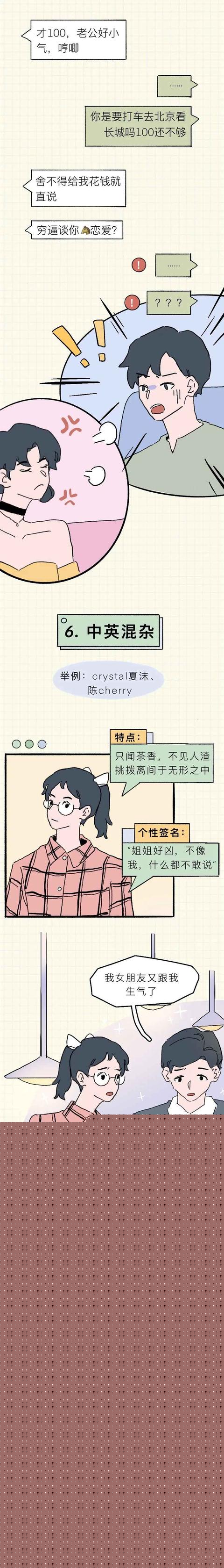 高段位渣女喜歡用的7個(gè)微信昵稱，你身邊有嗎？（漫畫）
