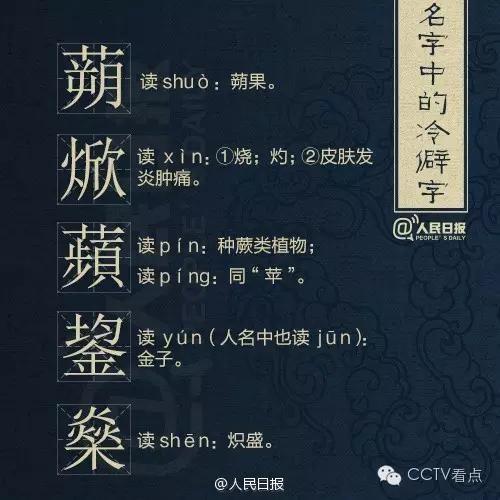 生僻字取名的壞處？名字有生僻字影響！