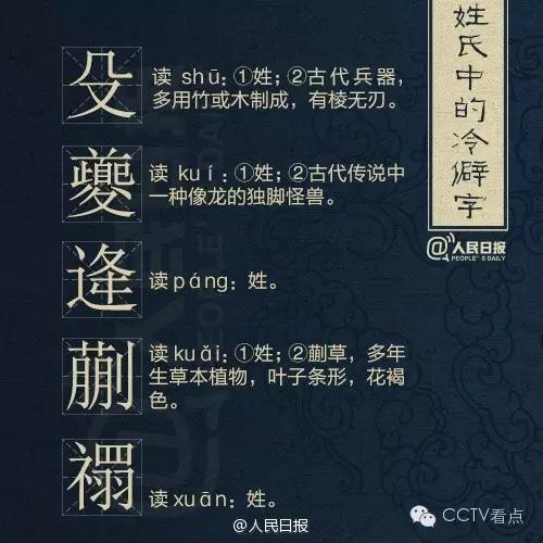 生僻字取名的壞處？名字有生僻字影響！