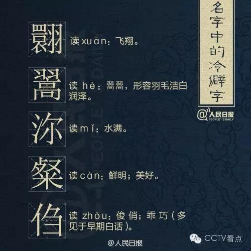 生僻字取名的壞處？名字有生僻字影響！