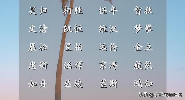 生辰八字起名字男孩子？生辰八字起名字男孩子怎么起！