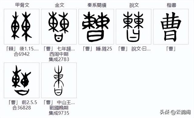 曹字五行屬什么？康熙字典曹字五行屬什么！