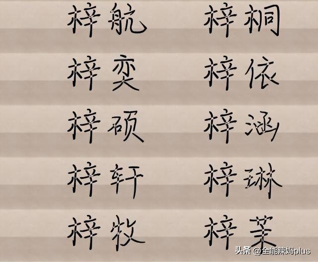 梓字取名的寓意,梓字取名的寓意男孩名字？